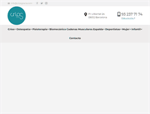 Tablet Screenshot of criosgracia.com